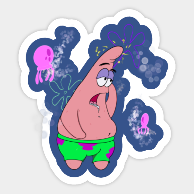 Dumb Patrick star Spongebob And Patrick Sticker TeePublic